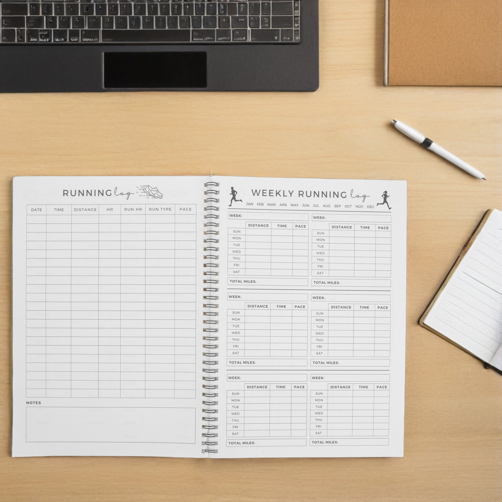 Nutrition Fitness Gym - Premium Fitness Planning Notebook with Goal