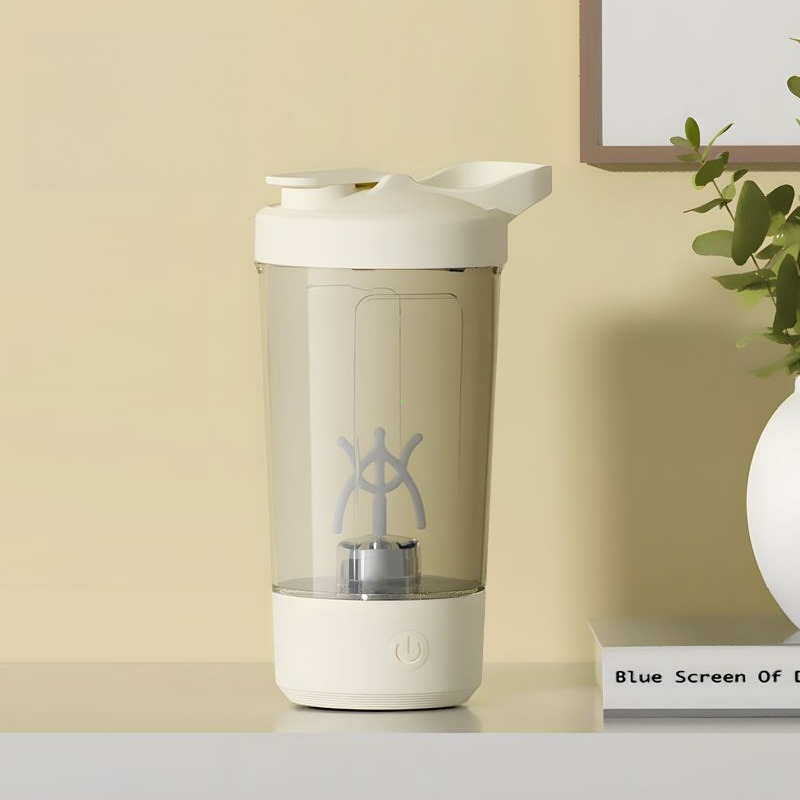 Protein Shaker Bottle - Electric Self Stirring Mug, Protein Powder