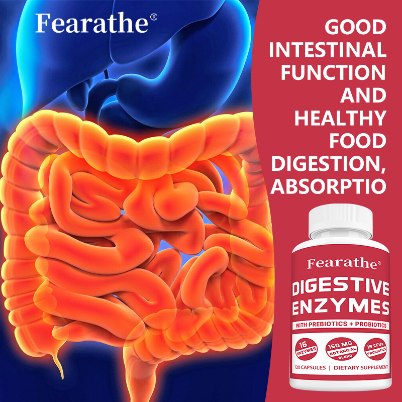 Digestive Enzyme Blend - Digestive Enzyme Capsules - with Probiotics