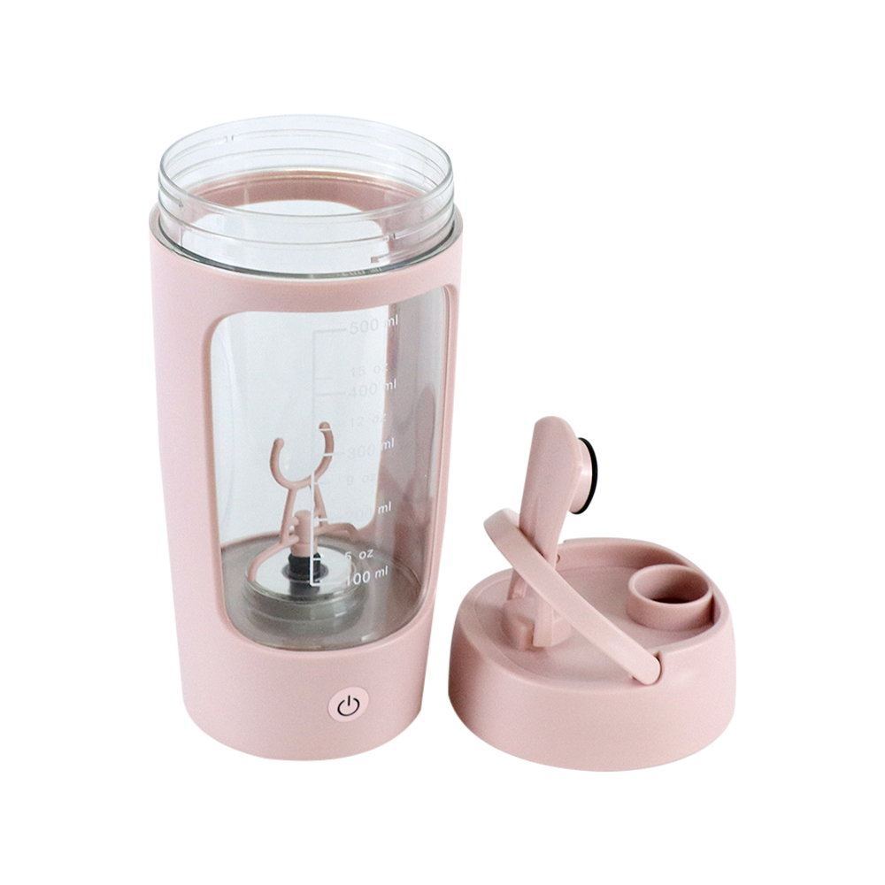 Protein Shaker Bottle - 500ML Electric Protein Powder Mixing Cup