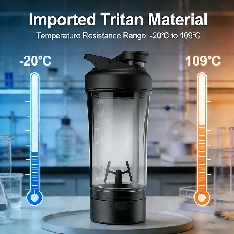 Protein Shaker Bottle - Electric Shaker Bottle Portable Automatic Protein