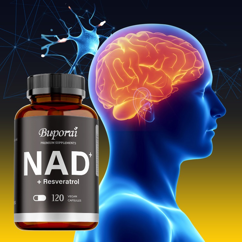 Resveratrol Capsule Anti Aging - NAD+ Supplements - Anti-aging, Regulate Metabolism,Promotes