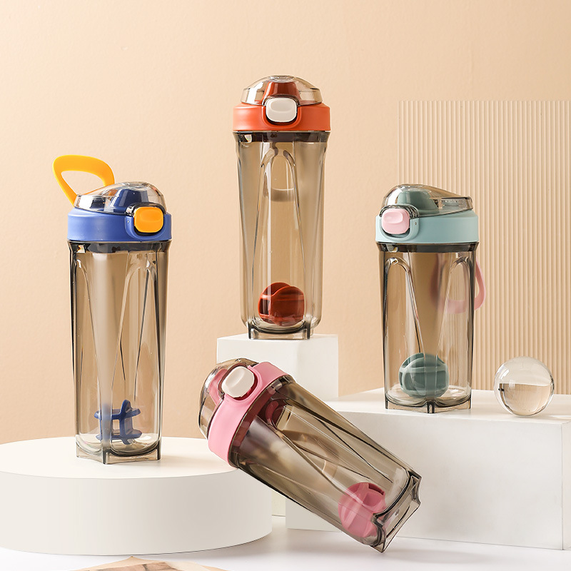 Protein Shaker Bottle - Protein Powder Shaker Portable Fashion Gym