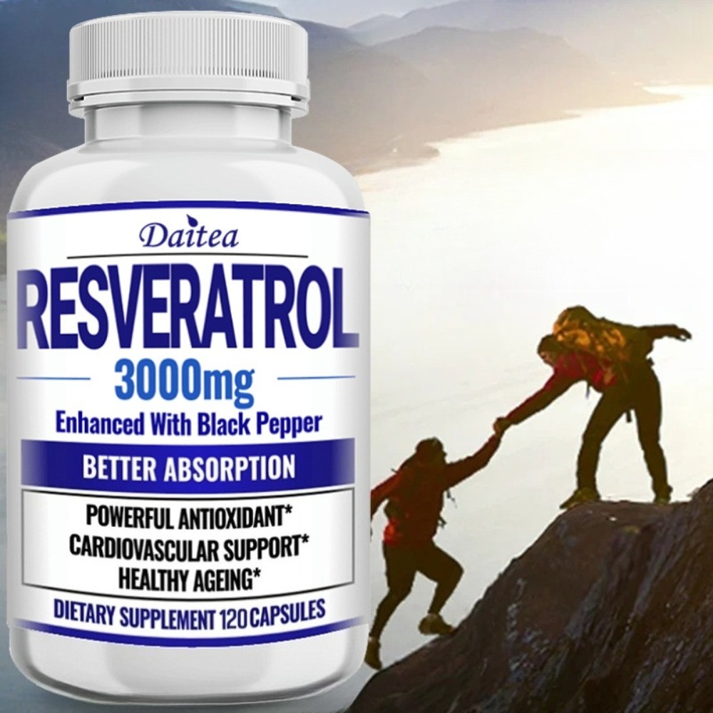 Resveratrol Capsule Anti Aging - Resveratrol Supplement Capsules - Anti-Aging, Cardiovascular