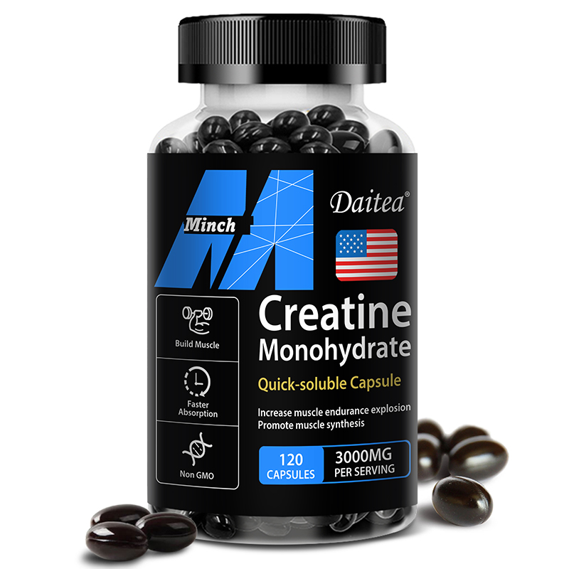 Nutrition Fitness Supplements - Creatine Monohydrate 3000 Mg-Build Muscle,Improve Athletic