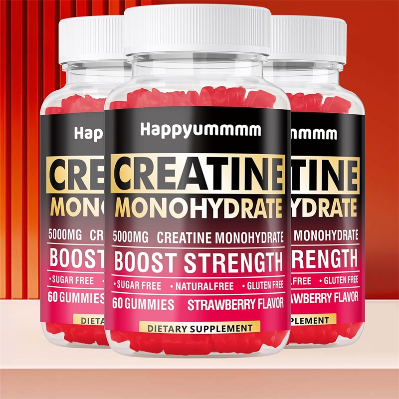 Pre Workout Supplement - Creatine Monohydrate Gummies for Men &