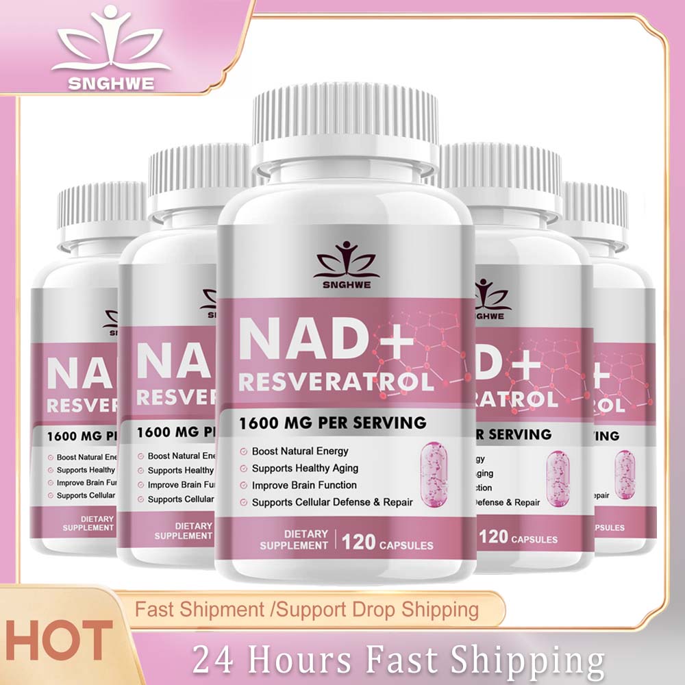 Resveratrol Capsule Anti Aging - NAD+Resveratrol Supplements NAD+Anti Aging and Natural