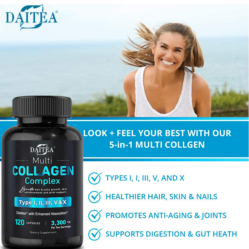 Multi Collagen Complex Capsule - огляд і ціна Digestive Enzyme Blend