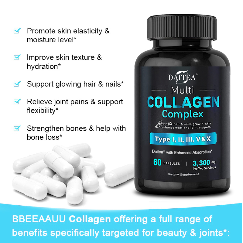 Multi Collagen Complex Capsule - огляд і ціна Digestive Enzyme Blend