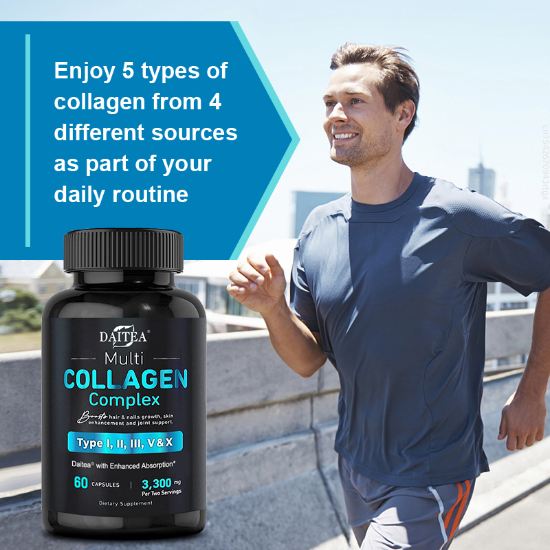 Multi Collagen Complex Capsule - огляд і ціна Digestive Enzyme Blend