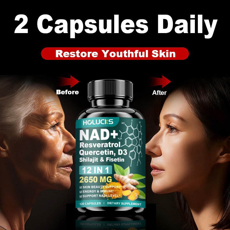 Pure Anti-Aging NAD+ Capsules, - огляд і ціна Resveratrol Capsule Anti Aging