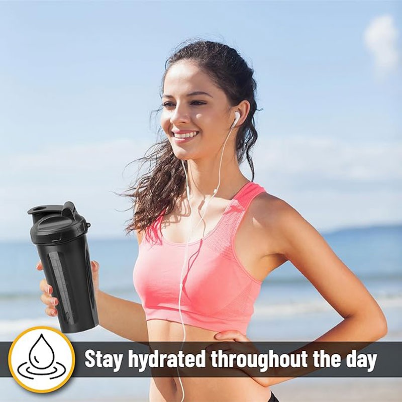 600ml Shaker Bottle 20 Oz Prot - огляд і ціна Protein Shaker Bottle