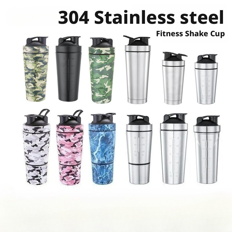 Stainless Steel Protein Powder - огляд і ціна Protein Shaker Bottle