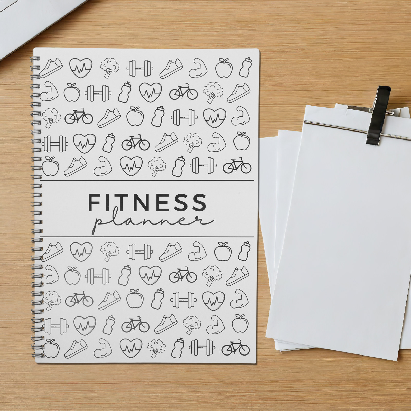 Premium Fitness Planning Noteb - огляд і ціна Nutrition Fitness Gym