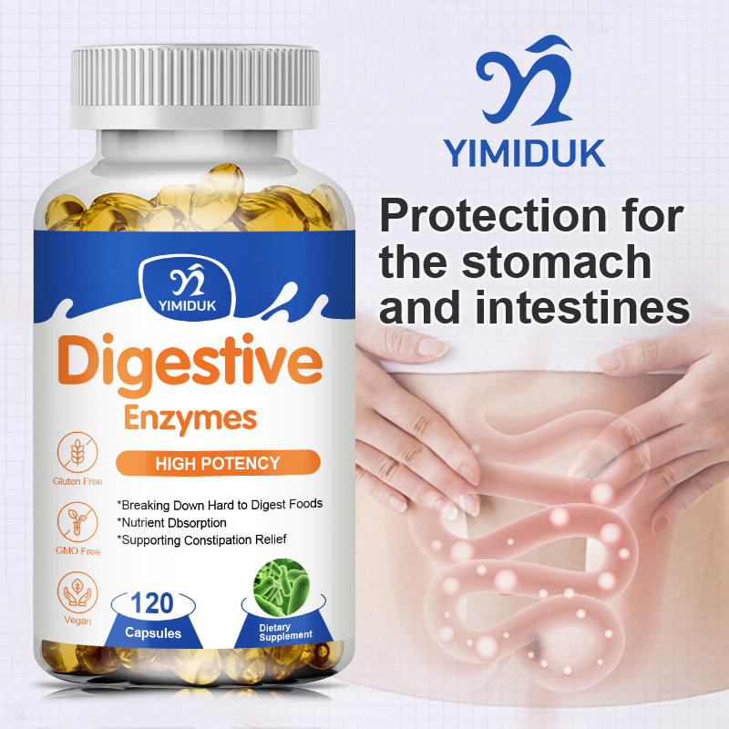 Organic Digestive Enzymes Caps - огляд і ціна Digestive Enzyme Blend