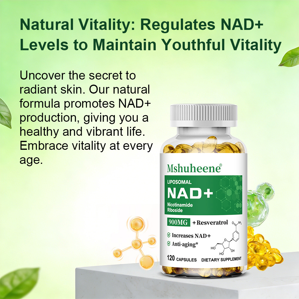 NAD+ Booster Capsules with Que - огляд і ціна Resveratrol Capsule Anti Aging