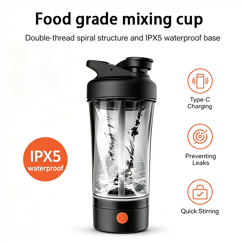 Electric Shaker Bottle Portabl - огляд і ціна Protein Shaker Bottle
