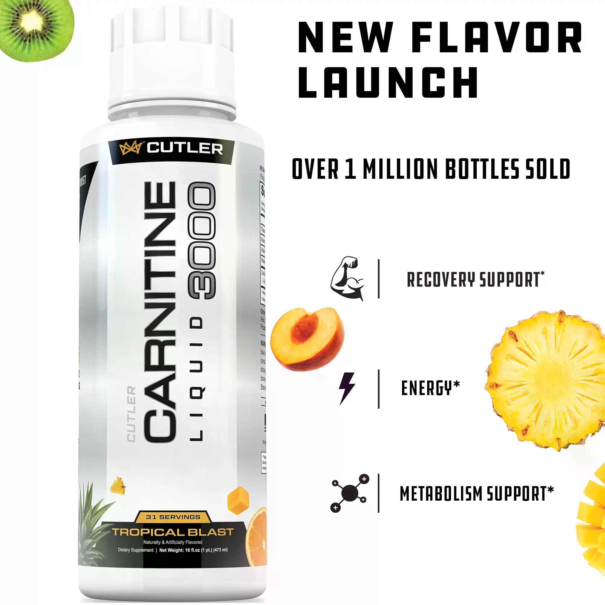 Cutler Nutrition Liquid Carnit - огляд і ціна Nutrition Fitness Supplements
