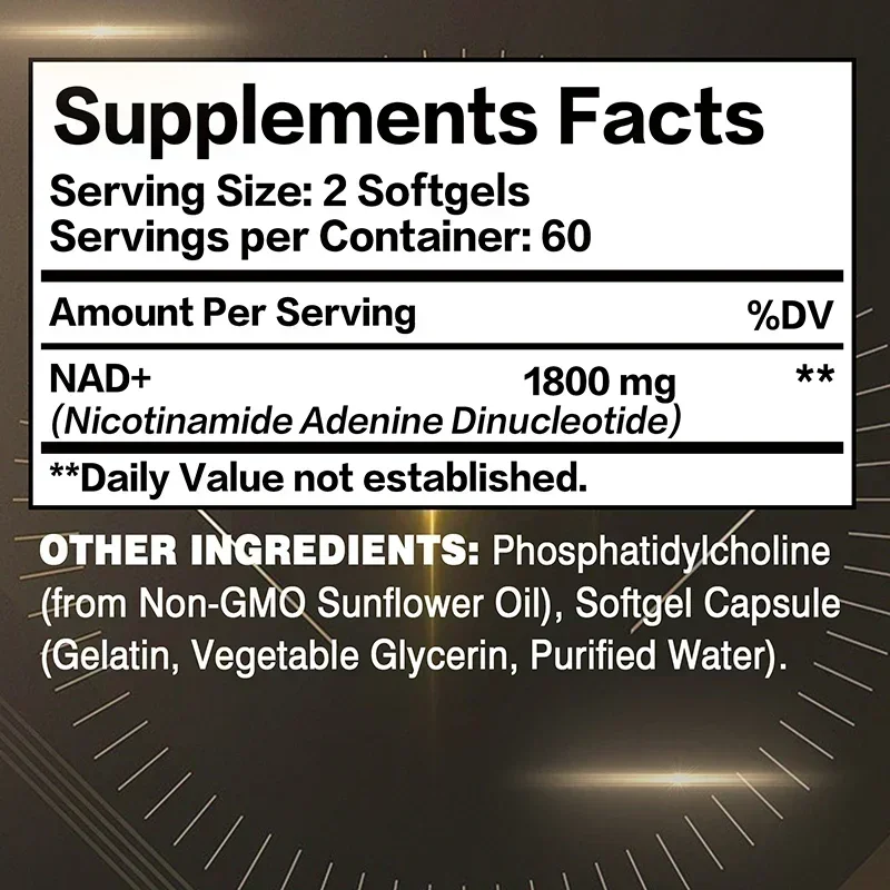 Liposomal NAD Supplement - wit - огляд і ціна Resveratrol Capsule Anti Aging