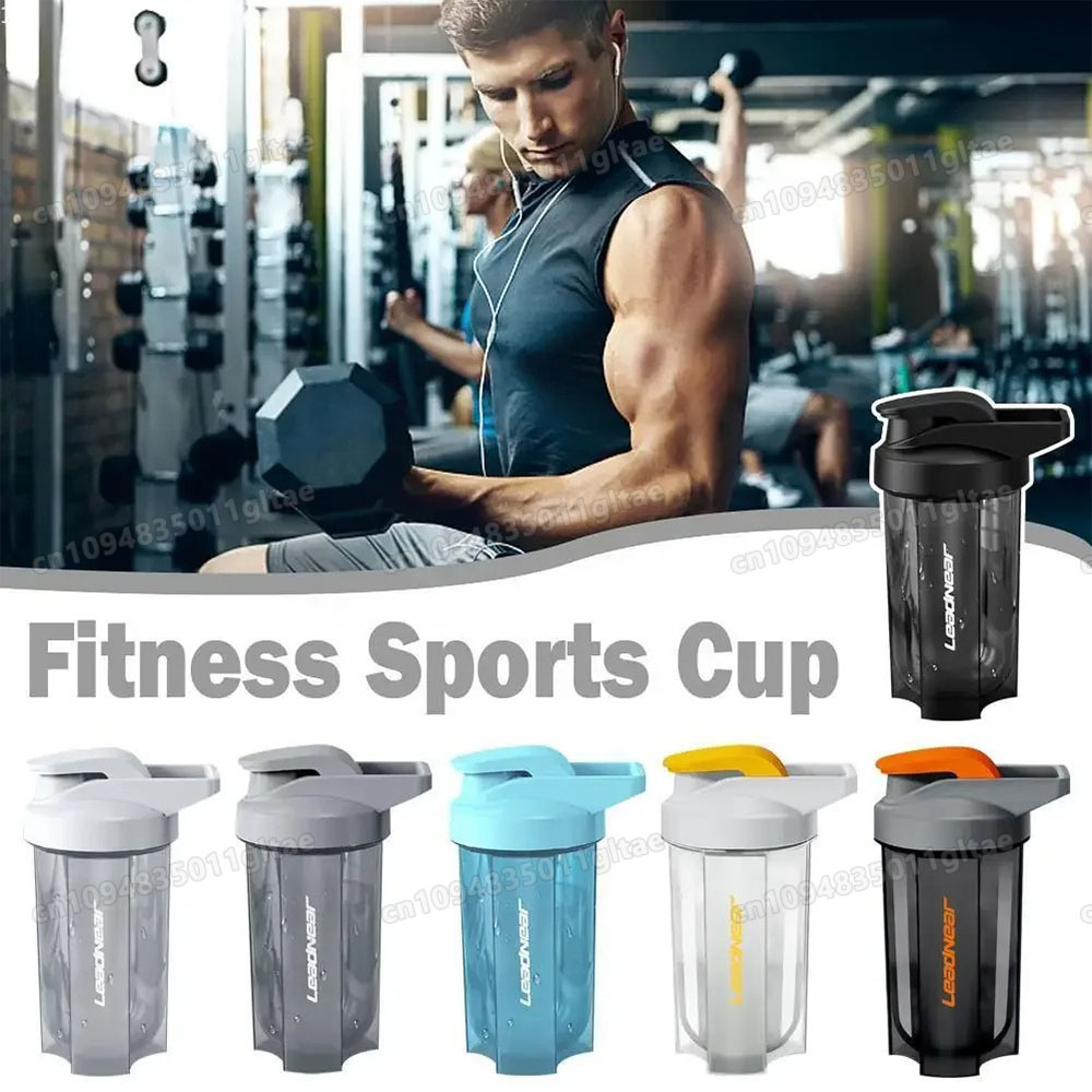 500ML Portable Protein Powder  - огляд і ціна Protein Shaker Bottle