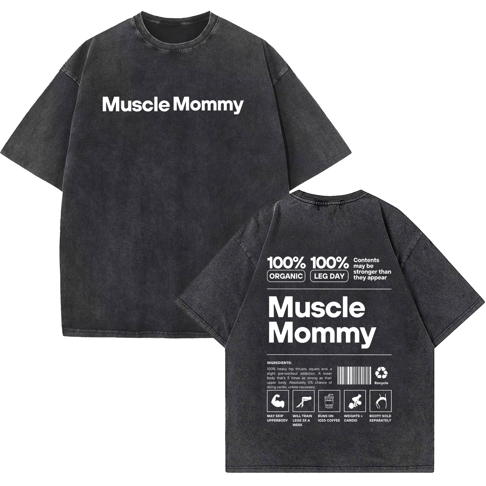 Vintage Acid Washed Distressed - огляд і ціна Nutrition Fitness Gym