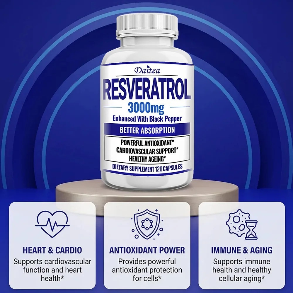 Resveratrol Supplement Capsule - огляд і ціна Resveratrol Capsule Anti Aging