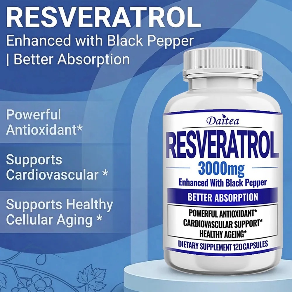 Resveratrol Supplement Capsule - огляд і ціна Resveratrol Capsule Anti Aging