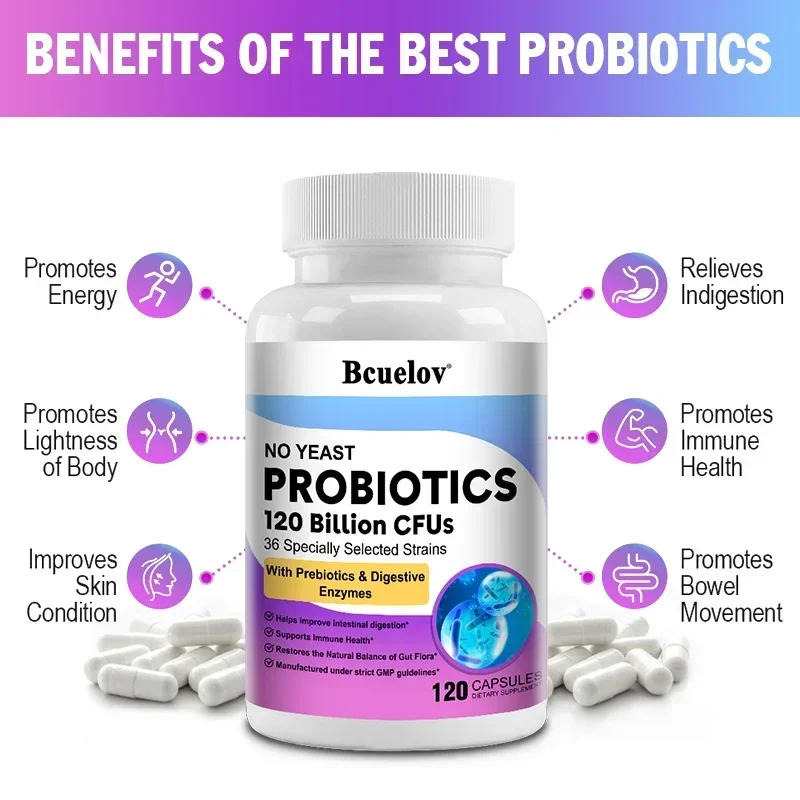 Digestive Health Probiotics 12 - огляд і ціна Digestive Enzyme Blend