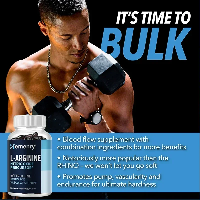 L-Arginine - Nitric Oxide Supp - огляд і ціна Pre Workout Supplement
