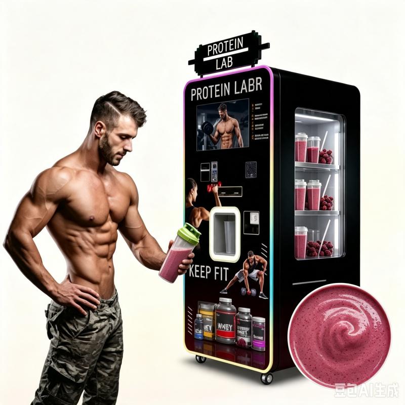 Protein Shake Vending Machine  - огляд і ціна Nutrition Fitness Gym