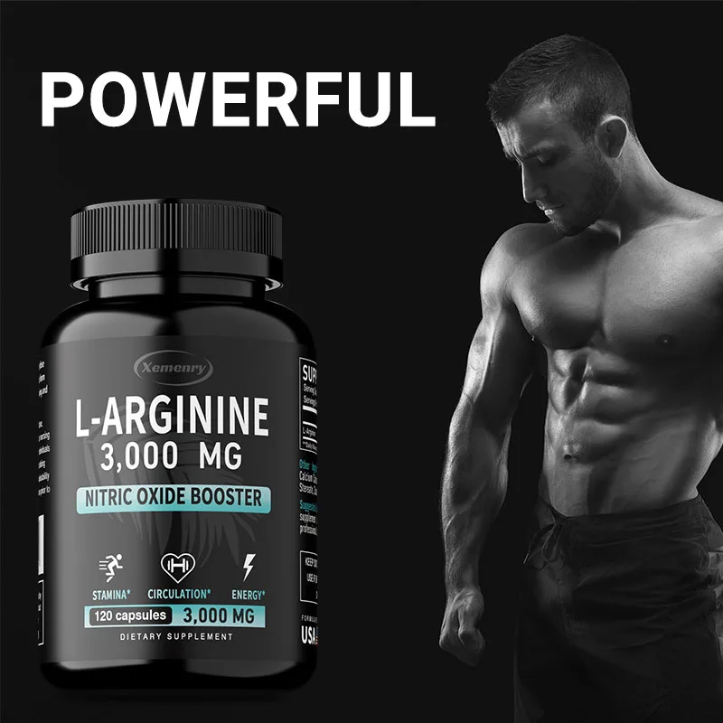 L-Arginine Capsules Supplement - огляд і ціна Pre Workout Supplement