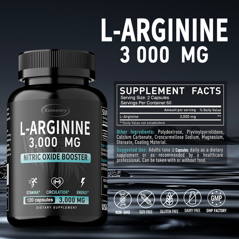 L-Arginine Capsules Supplement - огляд і ціна Pre Workout Supplement