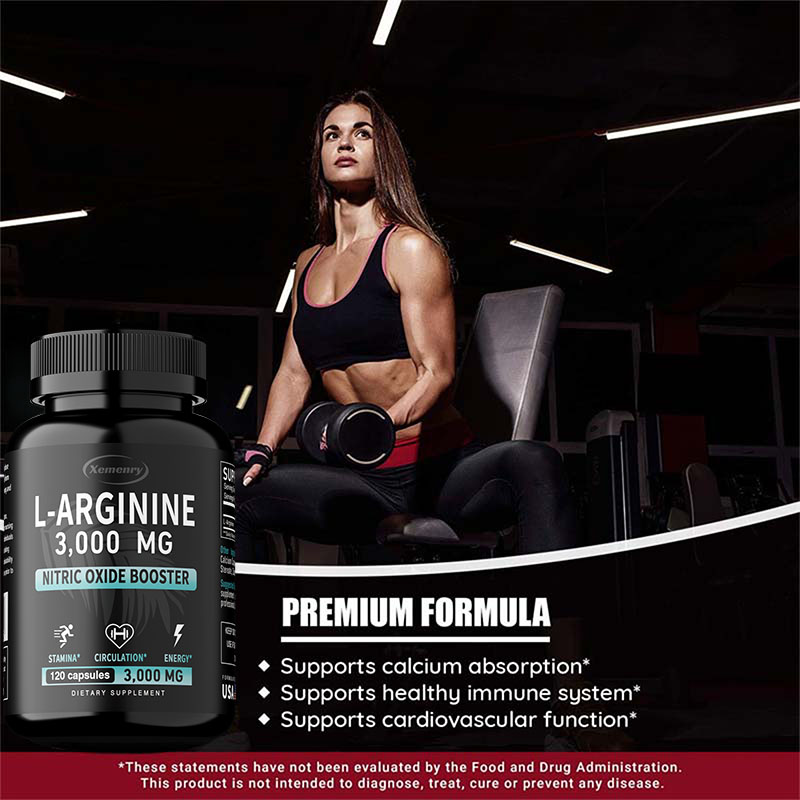 L-Arginine Capsules Supplement - огляд і ціна Pre Workout Supplement