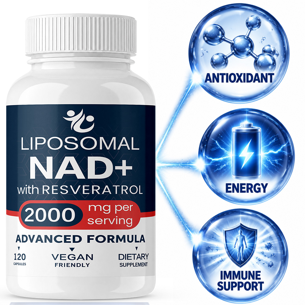 Liposomal Nad+supplement with  - огляд і ціна Resveratrol Capsule Anti Aging