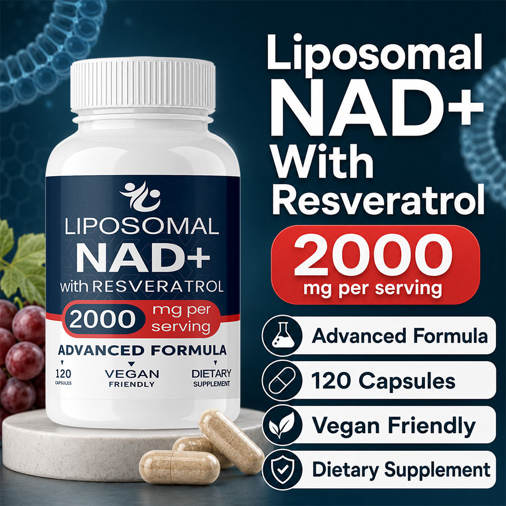 Liposomal Nad+supplement with  - огляд і ціна Resveratrol Capsule Anti Aging