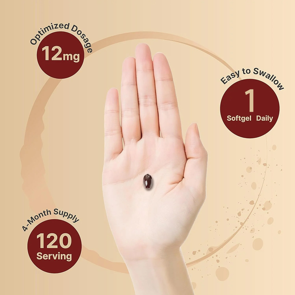 Astaxanthin 12mg Softgels - As - огляд і ціна Pre Workout Supplement