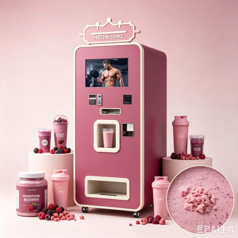 Protein Shake Vending Machine  - огляд і ціна Nutrition Fitness Gym