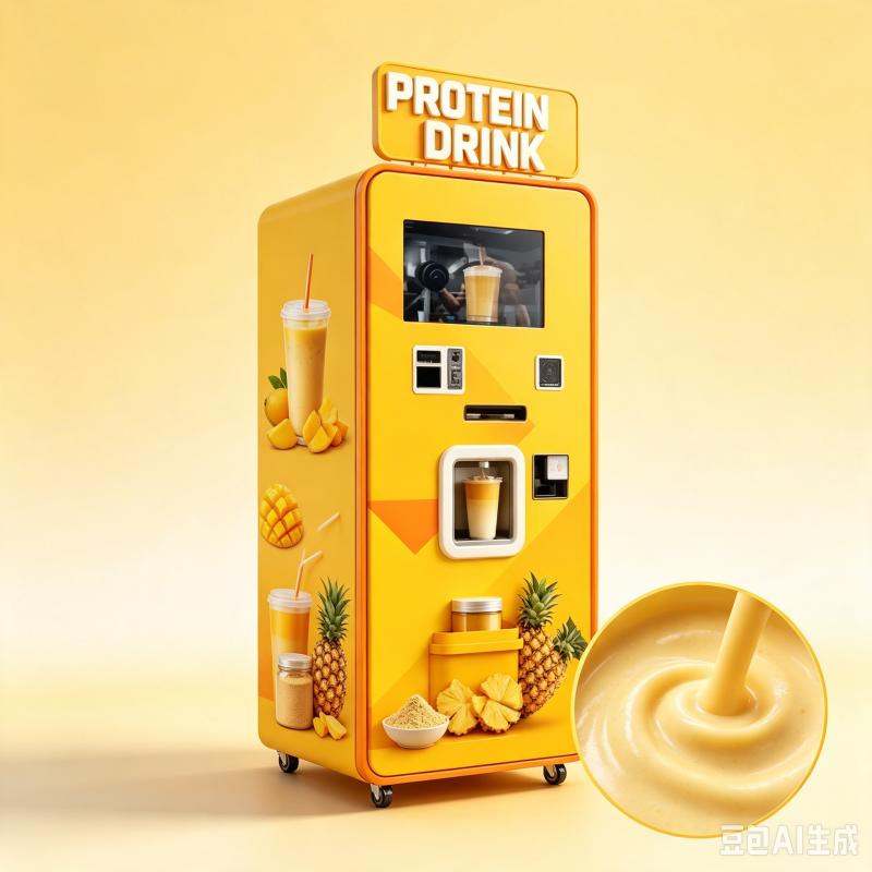 Protein Shake Vending Machine  - огляд і ціна Nutrition Fitness Gym