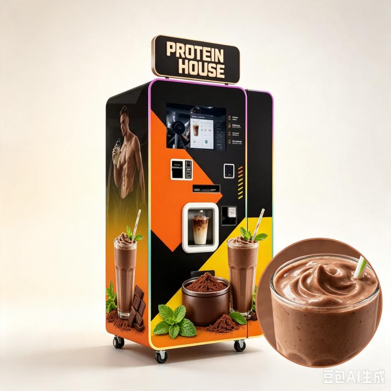 Protein Shake Vending Machine  - огляд і ціна Nutrition Fitness Gym