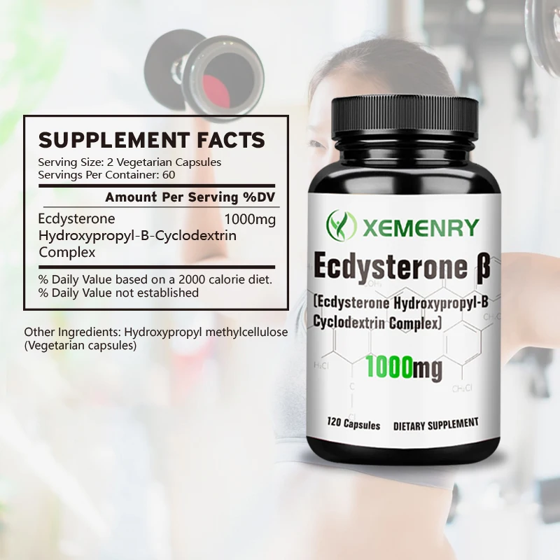Ecdysterone Capsules - Build M - огляд і ціна Pre Workout Supplement