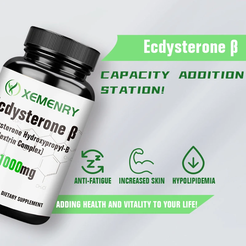 Ecdysterone Capsules - Build M - огляд і ціна Pre Workout Supplement