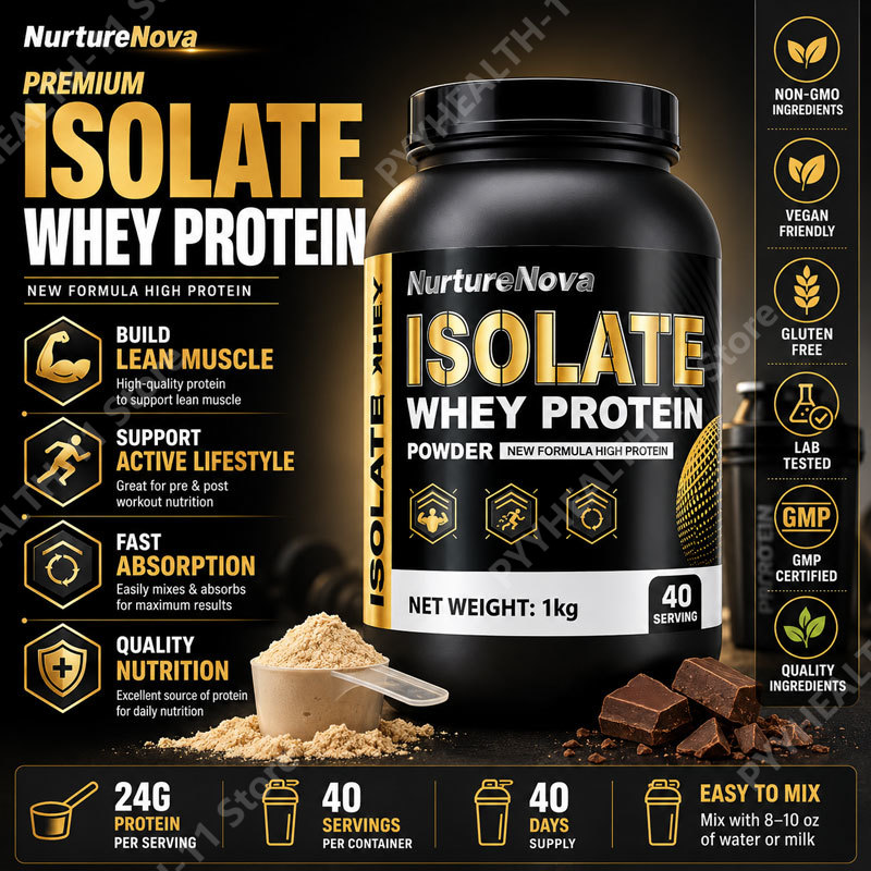 Whey Protein Isolate Powder Lo - огляд і ціна Nutrition Fitness Supplements