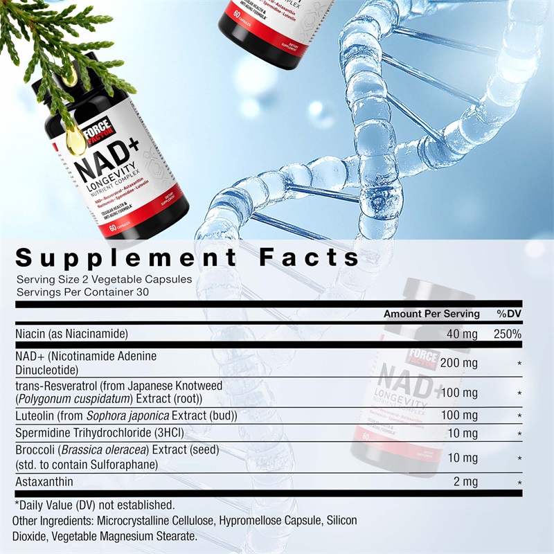 NAD + Resveratrol - Anti-aging - огляд і ціна Resveratrol Capsule Anti Aging
