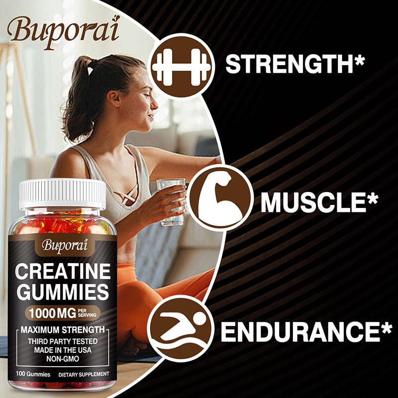 Creatine Monohydrate Gummies - - огляд і ціна Pre Workout Supplement