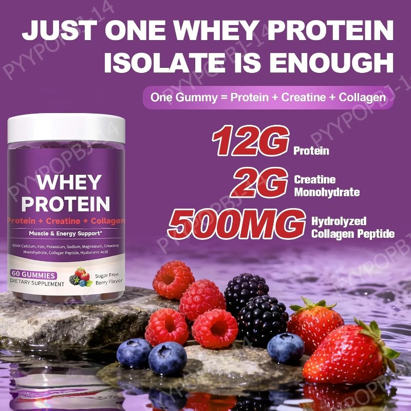 Protein Gummies with Whey Crea - огляд і ціна Nutrition Fitness Supplements
