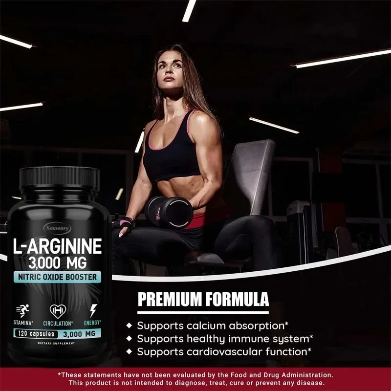 L-Arginine Supplement Boost En - огляд і ціна Pre Workout Supplement