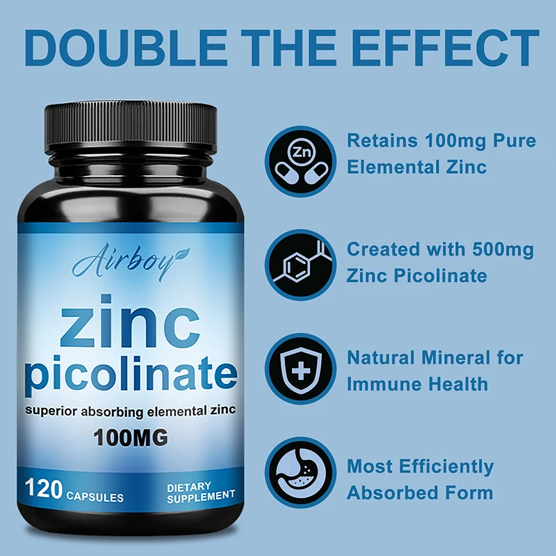 Zinc Picolinate - Supports Ski - огляд і ціна Pre Workout Supplement