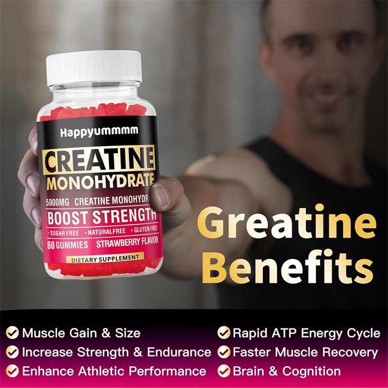 Creatine Monohydrate Gummies f - огляд і ціна Pre Workout Supplement