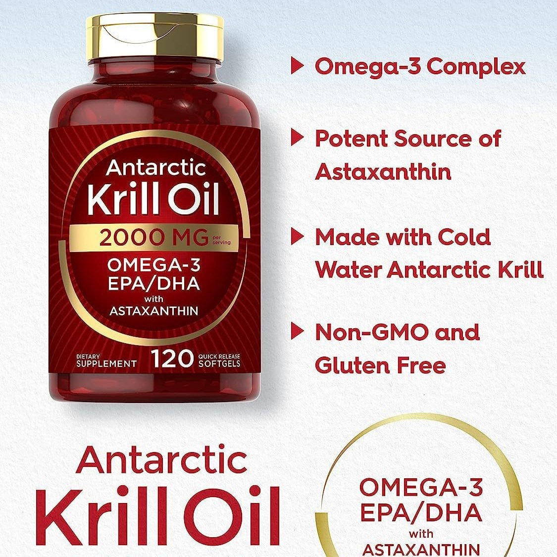Krill oil soft capsules supple - огляд і ціна Nutrition Fitness Supplements