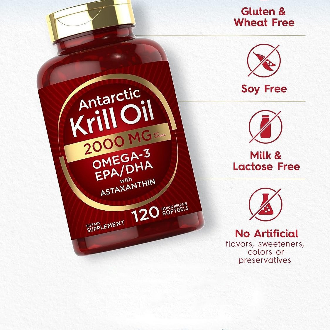 Krill oil soft capsules supple - огляд і ціна Nutrition Fitness Supplements